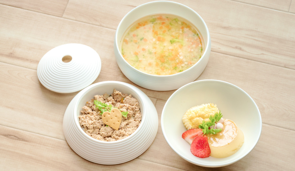 愛犬用のお食事